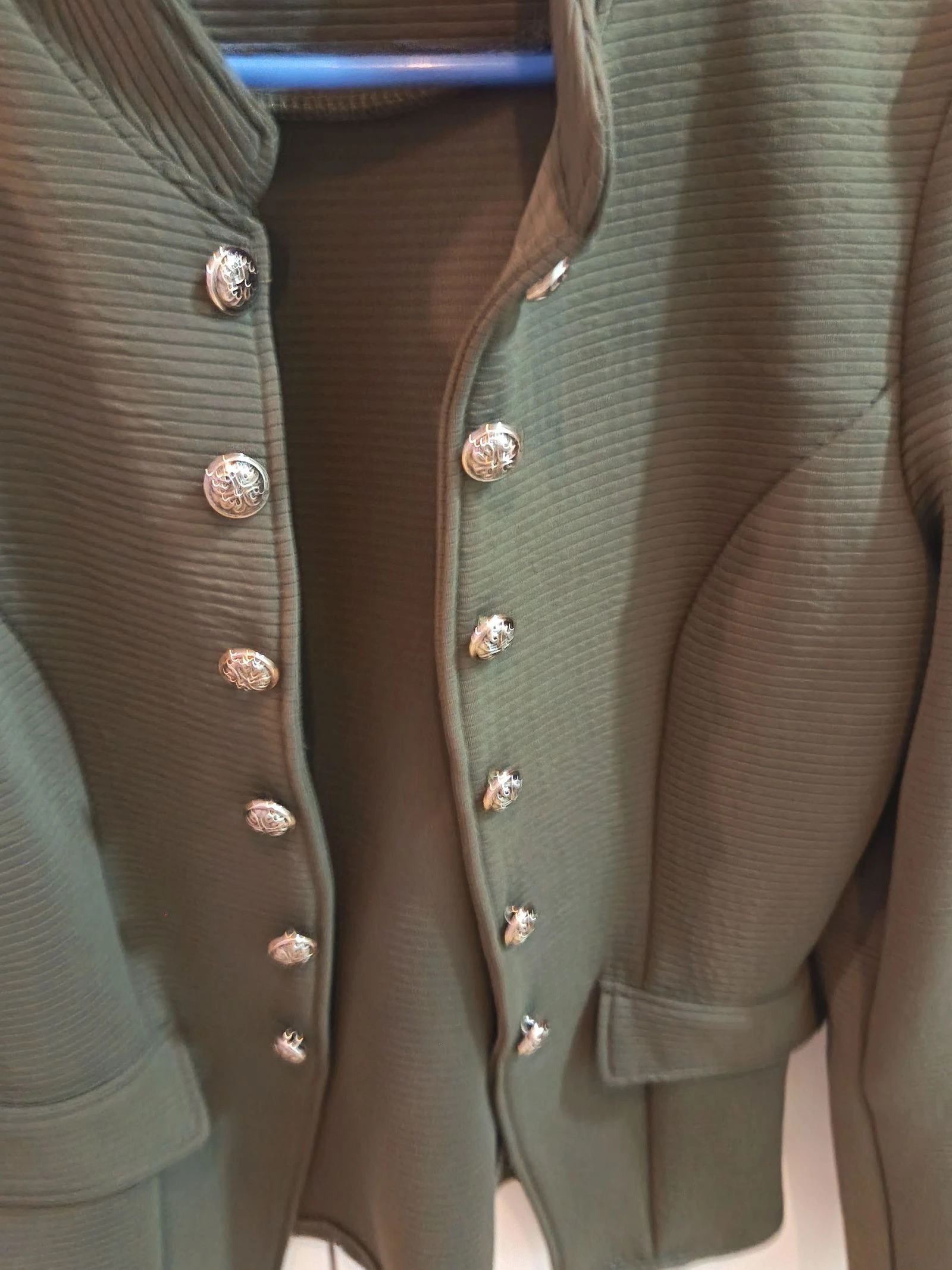 Casaco feminino ajustado verde – photo 6